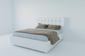 Кровать Венеция без основания 800 (экокожа белая) в Заречном - zarechnyy.ok-mebel.com | фото
