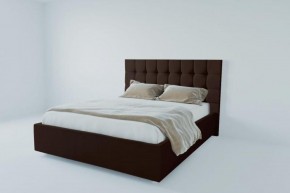 Кровать Венеция без основания 900 (экокожа коричневая) в Заречном - zarechnyy.ok-mebel.com | фото