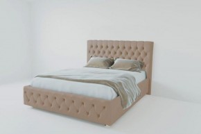 Кровать Версаль 1200 без основания (велюр серый) в Заречном - zarechnyy.ok-mebel.com | фото