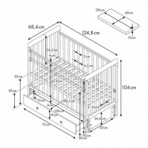 Кроватка Фея 328-01 в Заречном - zarechnyy.ok-mebel.com | фото 10