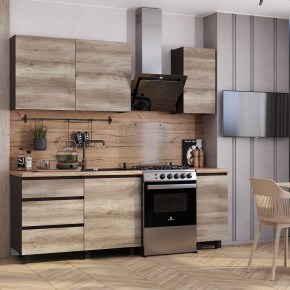 Кухня Энигма 1.6 м (венге/дуб каньон) в Заречном - zarechnyy.ok-mebel.com | фото