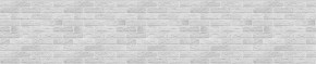 Кухонный фартук 610х3000х1,5 (композит) КМ Кирпич серый в Заречном - zarechnyy.ok-mebel.com | фото