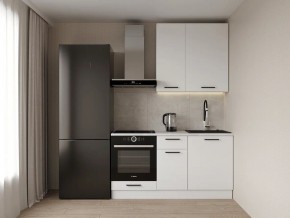 Кухонный гарнитур Белый Глянец 1600 h950 (Стол. 38мм) в Заречном - zarechnyy.ok-mebel.com | фото