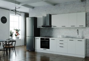 Кухонный гарнитур Белый Глянец 2800 (Стол. 38мм) в Заречном - zarechnyy.ok-mebel.com | фото