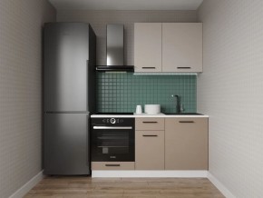 Кухонный гарнитур Каппучино 1600 (Стол. 38мм) в Заречном - zarechnyy.ok-mebel.com | фото