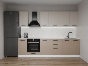 Кухонный гарнитур Каппучино 2800 (Стол. 38мм) в Заречном - zarechnyy.ok-mebel.com | фото