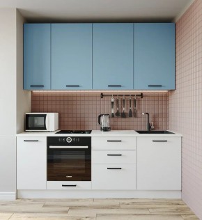 Кухонный гарнитур Капри 2200 h950 (Стол. 26мм) в Заречном - zarechnyy.ok-mebel.com | фото