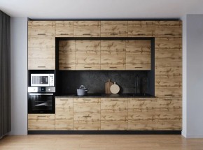 Кухонный гарнитур Крафт 3400 (Стол. 38мм) в Заречном - zarechnyy.ok-mebel.com | фото