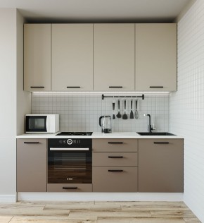 Кухонный гарнитур Латте 2200 h950 (Стол. 26мм) в Заречном - zarechnyy.ok-mebel.com | фото