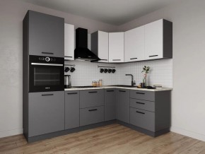 Кухонный гарнитур Меренга 2400*1600 (Стол. 38мм) в Заречном - zarechnyy.ok-mebel.com | фото