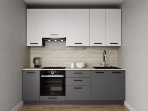 Кухонный гарнитур Меренга 2400 h950 (Стол. 26мм) в Заречном - zarechnyy.ok-mebel.com | фото