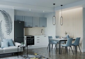 Кухонный гарнитур Ниагара 2550 (Стол. 38мм) в Заречном - zarechnyy.ok-mebel.com | фото