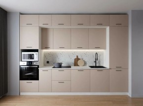 Кухонный гарнитур Шампань 3400 (Стол. 38мм) в Заречном - zarechnyy.ok-mebel.com | фото