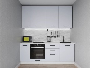 Кухонный гарнитур Смоки 2200 h950 (Стол. 38 мм) в Заречном - zarechnyy.ok-mebel.com | фото