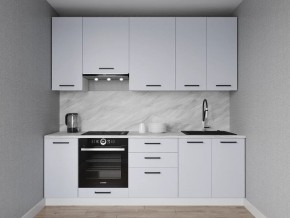 Кухонный гарнитур Смоки 3000 h950 (Стол. 38 мм) в Заречном - zarechnyy.ok-mebel.com | фото