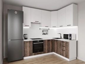 Кухонный гарнитур Старое Дерево 2200*1600 h950 (Стол. 38мм) в Заречном - zarechnyy.ok-mebel.com | фото