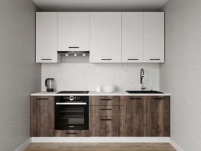 Кухонный гарнитур Старое Дерево 2400 h950 (Стол. 38мм) в Заречном - zarechnyy.ok-mebel.com | фото