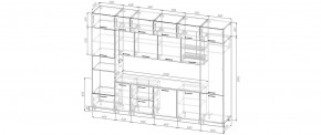 Кухонный гарнитур Старое Дерево 3400 (Стол. 26мм) в Заречном - zarechnyy.ok-mebel.com | фото 2