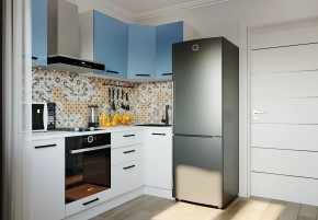 Кухонный гарнитур угловой Капри 2200х1000 (Стол. 38мм) в Заречном - zarechnyy.ok-mebel.com | фото