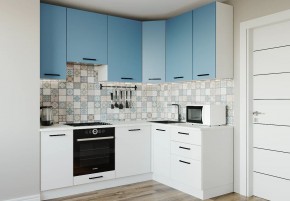 Кухонный гарнитур угловой Капри 2200х1600 h950 (Стол. 38мм) в Заречном - zarechnyy.ok-mebel.com | фото