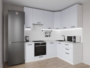 Кухонный гарнитур угловой Смоки 2200*1600 h950 (Стол. 38мм) в Заречном - zarechnyy.ok-mebel.com | фото