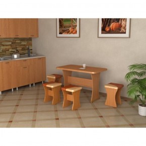 Кухонный стол и 4 табурета Титул в Заречном - zarechnyy.ok-mebel.com | фото