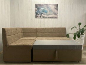 Кухонный уголок Уют-ЛЮКС со спальным местом (ППУ) велюр Comfort 03 в Заречном - zarechnyy.ok-mebel.com | фото 2