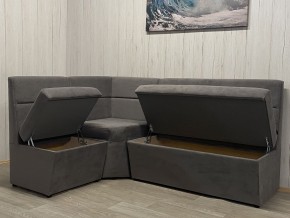 Кухонный уголок УЮТ высокий сектор (ППУ) велюр Veluta Lux 19 в Заречном - zarechnyy.ok-mebel.com | фото 2