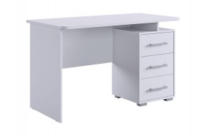 ЛАЙТ 2 Стол компьютерный (1200) белый в Заречном - zarechnyy.ok-mebel.com | фото