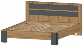 ЛЕНОРА Спальный гарнитур (модульный) графит в Заречном - zarechnyy.ok-mebel.com | фото 4