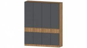 ЛЕНОРА Спальный гарнитур (модульный) графит в Заречном - zarechnyy.ok-mebel.com | фото 8