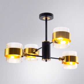 Люстра на штанге Arte Lamp Carlo A8205SP-4BK в Заречном - zarechnyy.ok-mebel.com | фото 2