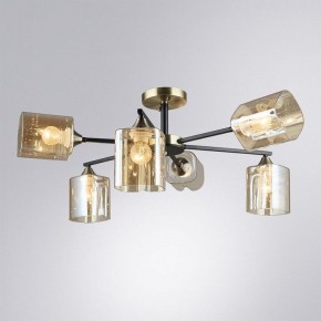 Люстра на штанге Arte Lamp Merci A4185PL-6BK в Заречном - zarechnyy.ok-mebel.com | фото 2