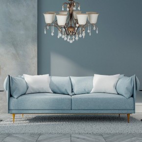 Люстра на штанге Arti Lampadari Borgese Borgese E 1.1.8.602 GB в Заречном - zarechnyy.ok-mebel.com | фото 2