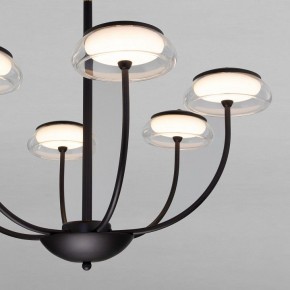 Люстра на штанге Eurosvet Fungo 50388 LED черный в Заречном - zarechnyy.ok-mebel.com | фото 5