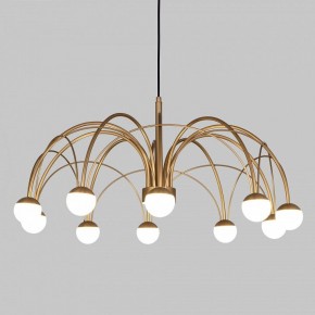 Люстра на штанге Eurosvet Ragno 90030/10 LED золото в Заречном - zarechnyy.ok-mebel.com | фото 4