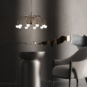 Люстра на штанге Eurosvet Ragno 90030/10 LED золото в Заречном - zarechnyy.ok-mebel.com | фото 6