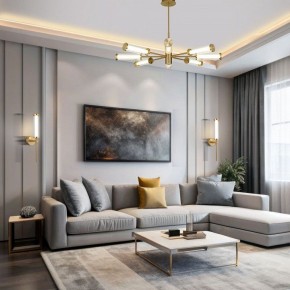 Люстра на штанге Eurosvet Stark 50386 LED латунь в Заречном - zarechnyy.ok-mebel.com | фото 3