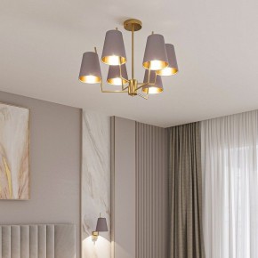 Люстра на штанге Eurosvet Topanga 60173/6 латунь в Заречном - zarechnyy.ok-mebel.com | фото 3