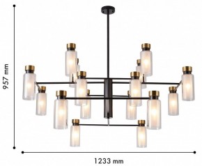 Люстра на штанге Favourite Slank 4482-16P в Заречном - zarechnyy.ok-mebel.com | фото 3