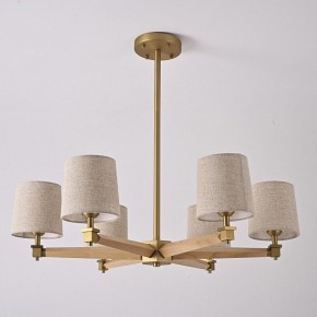 Люстра на штанге Imperiumloft Jorgenson Beige/Light wood STAVRA01 в Заречном - zarechnyy.ok-mebel.com | фото 3
