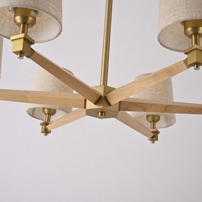 Люстра на штанге Imperiumloft Jorgenson Beige/Light wood STAVRA01 в Заречном - zarechnyy.ok-mebel.com | фото 6