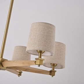 Люстра на штанге Imperiumloft Jorgenson Beige/Light wood STAVRA01 в Заречном - zarechnyy.ok-mebel.com | фото 7