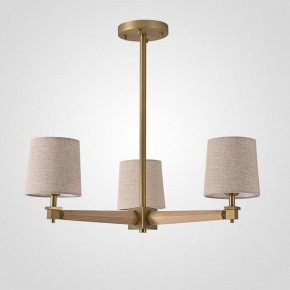 Люстра на штанге Imperiumloft Jorgenson Beige/Light wood STAVRA01 в Заречном - zarechnyy.ok-mebel.com | фото