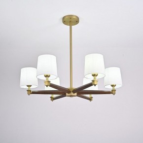 Люстра на штанге Imperiumloft Jorgenson White/Dark wood STAVRA01 в Заречном - zarechnyy.ok-mebel.com | фото 2