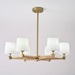 Люстра на штанге Imperiumloft Jorgenson White/Light wood STAVRA01 в Заречном - zarechnyy.ok-mebel.com | фото 4