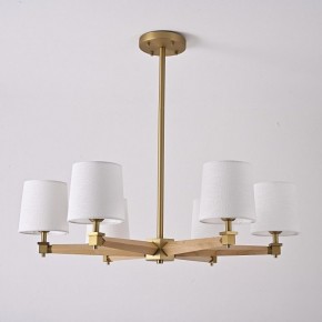 Люстра на штанге Imperiumloft Jorgenson White/Light wood STAVRA01 в Заречном - zarechnyy.ok-mebel.com | фото 5