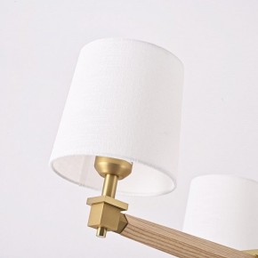 Люстра на штанге Imperiumloft Jorgenson White/Light wood STAVRA01 в Заречном - zarechnyy.ok-mebel.com | фото 2
