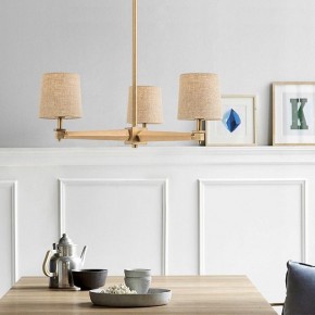 Люстра на штанге Imperiumloft Jorgenson White/Light wood STAVRA01 в Заречном - zarechnyy.ok-mebel.com | фото 6