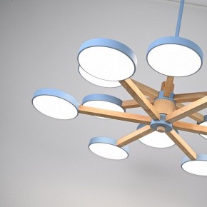 Люстра на штанге Imperiumloft TURNA Blue TURNA-DBL01 в Заречном - zarechnyy.ok-mebel.com | фото 6